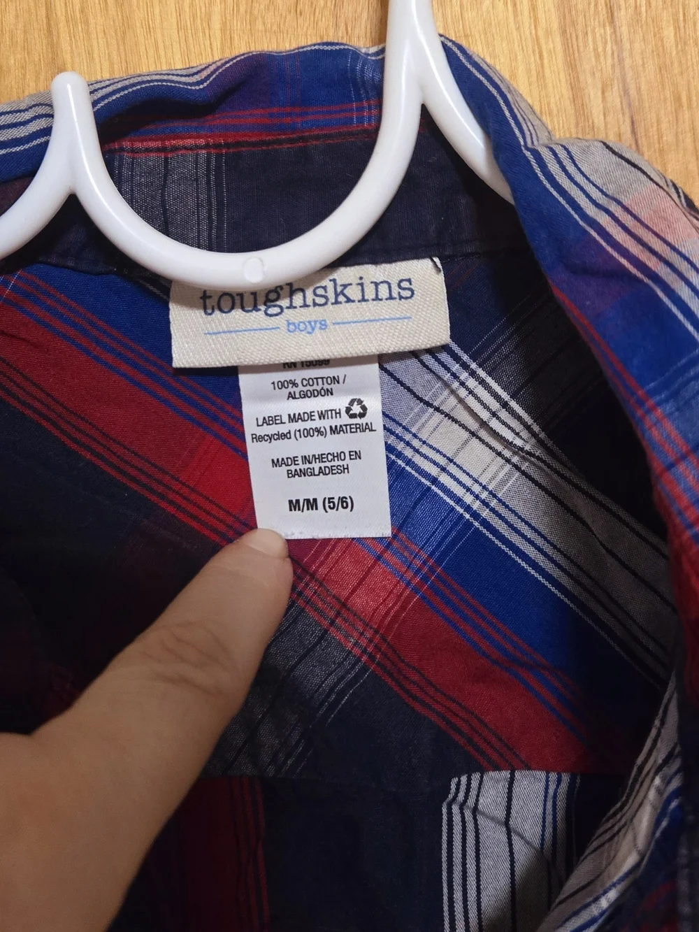 TOUGHSKINS  BOYS SHIRT